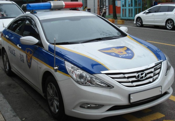 hyundai sonata police car