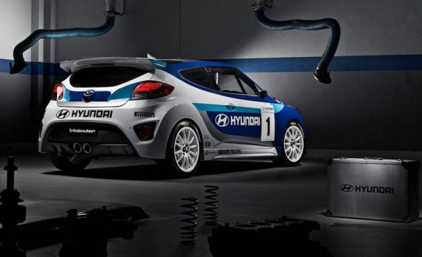 2013 Hyundai Veloster Turbo Racing Concept rear