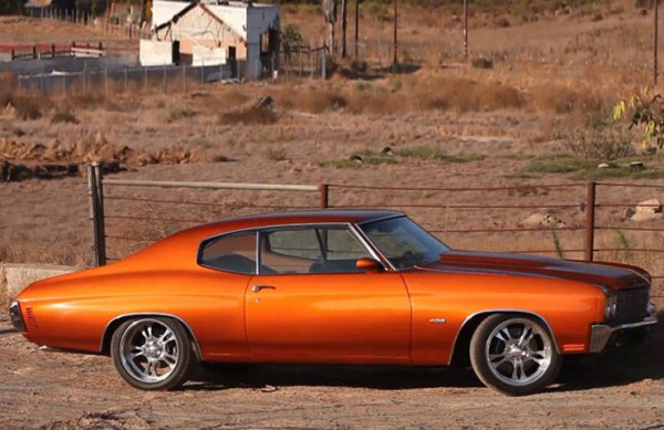 Check this custom made 1970 Chevy Chevelle LS2 V8 engine