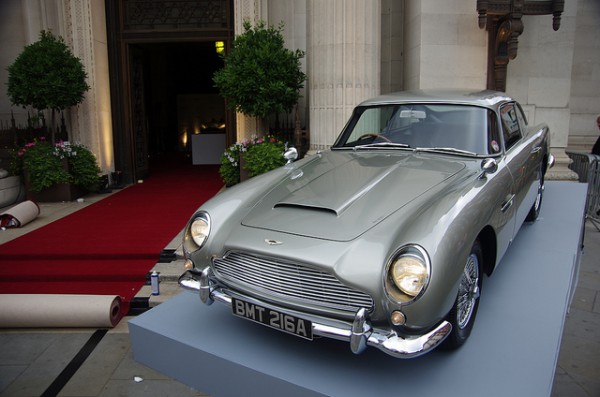 james Bond Aston Martin centenary