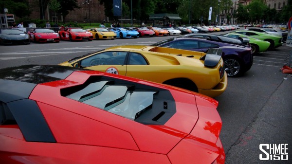 350 Lamborghinis