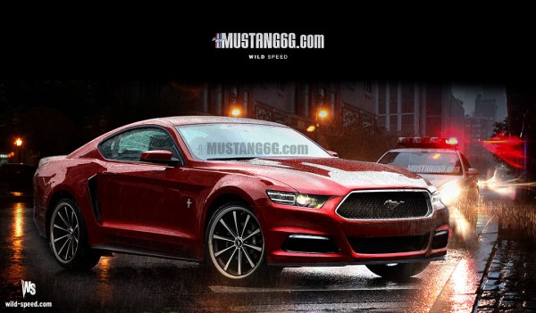 2015 Mustang Render1 (Red) - Mustang6G
