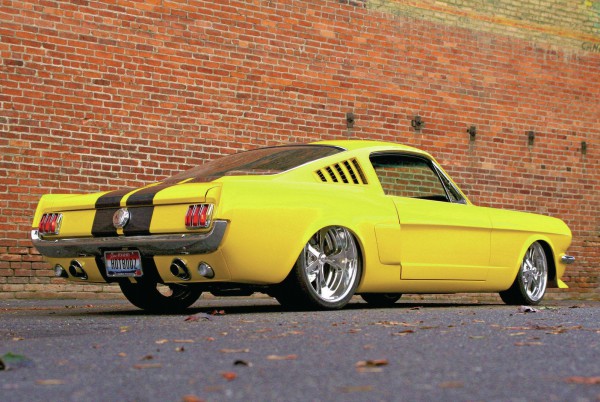 1965 Ford Mustang Fastback yellow