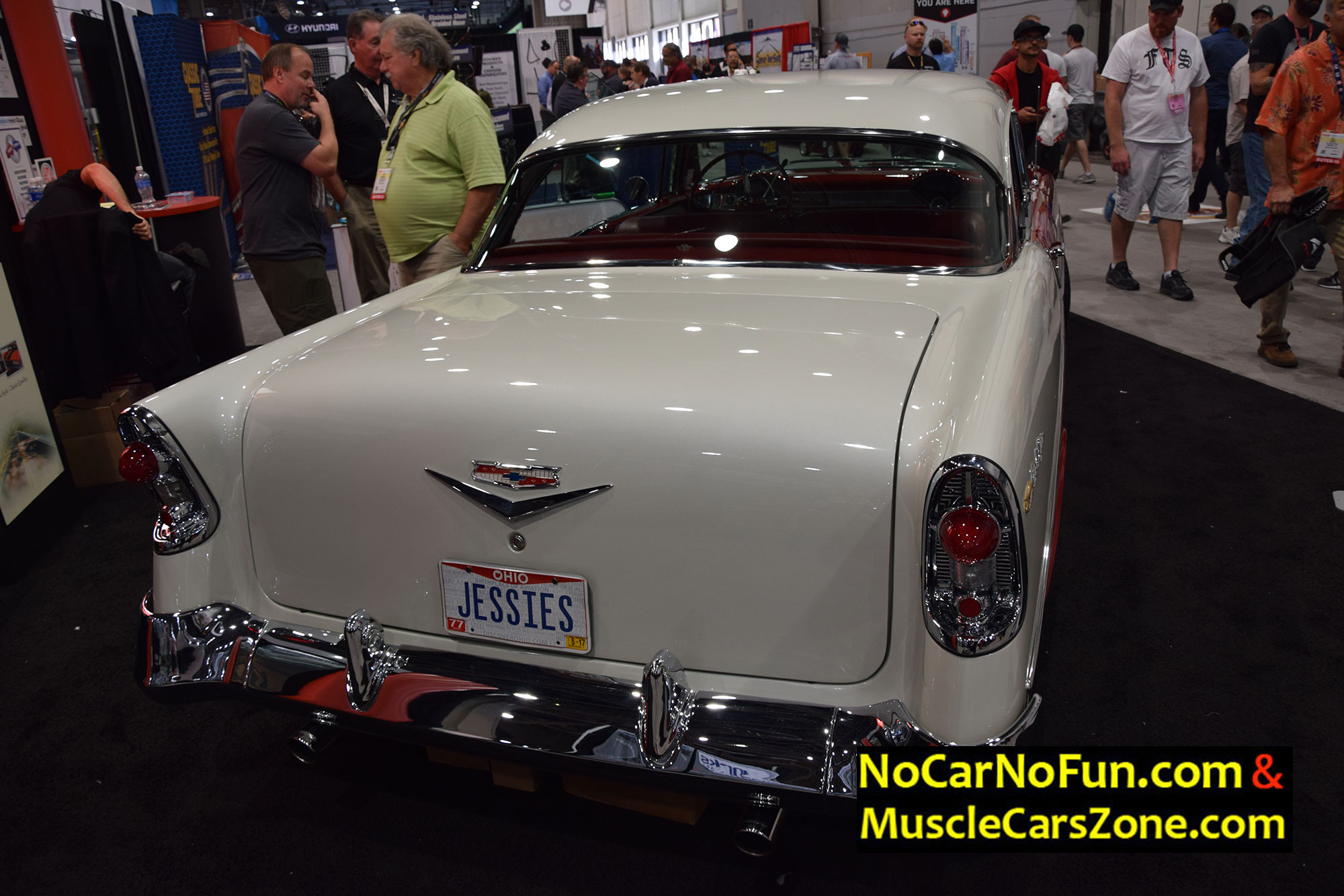1956 Chevy Bel Air 2 door Hardtop Jessie 3 - Sema Show 2016 Vegas