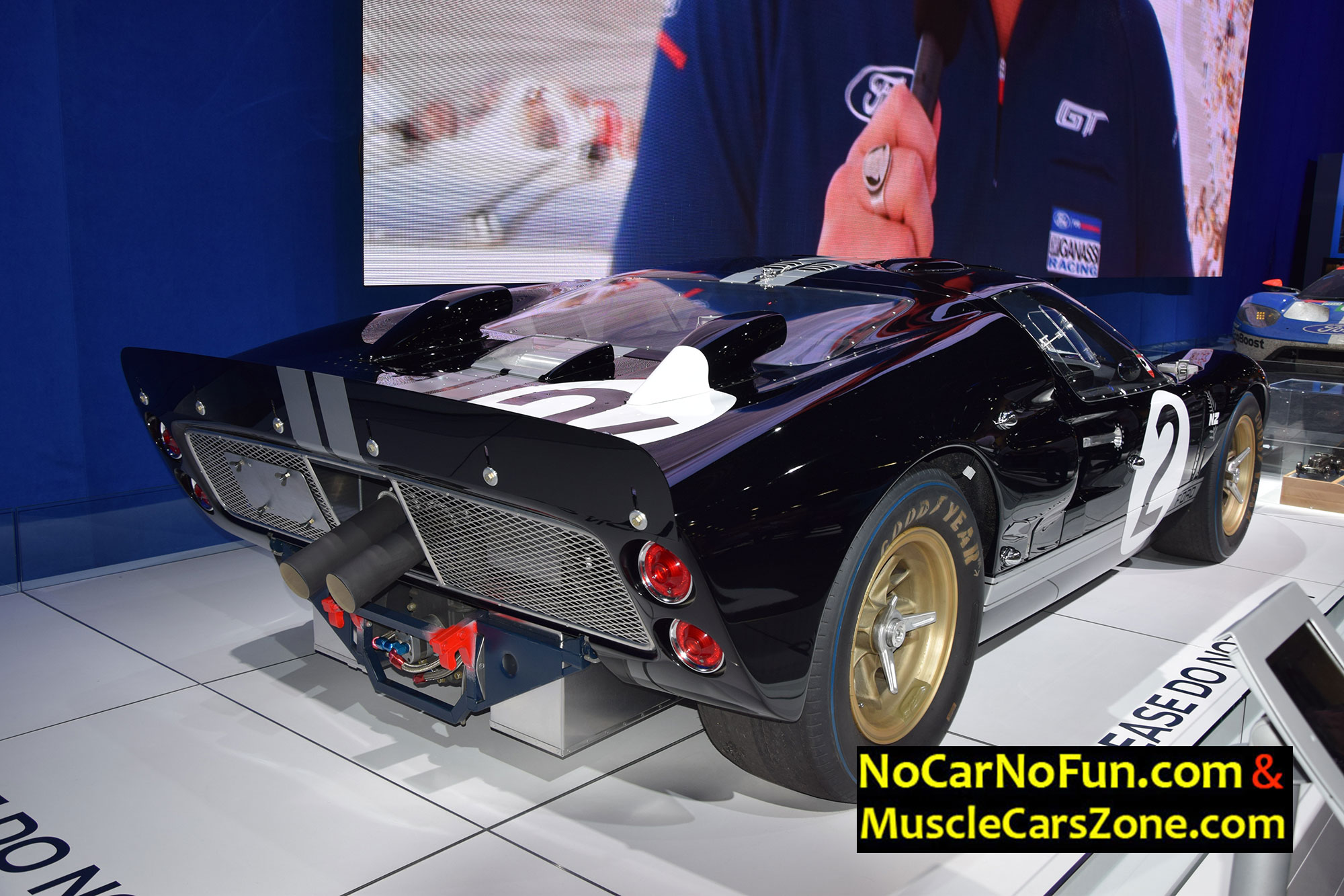 1966 Le Mans-Winning Ford GT40 P 1046 4 - Sema Show 2016 Vegas