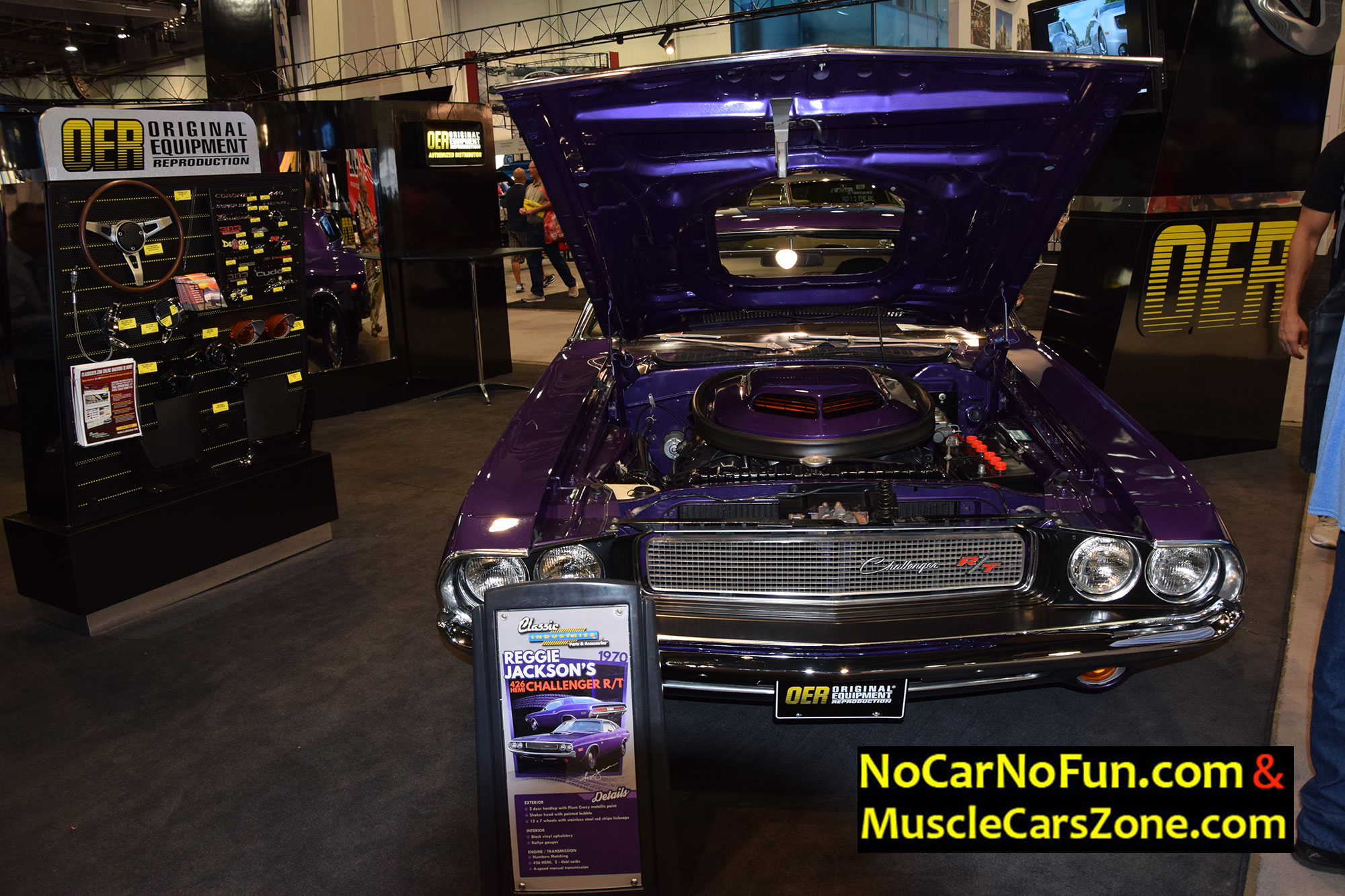 1970 426 Hemi Challenger RT Reggie Jackson 2 - Sema Show 2016 Vegas