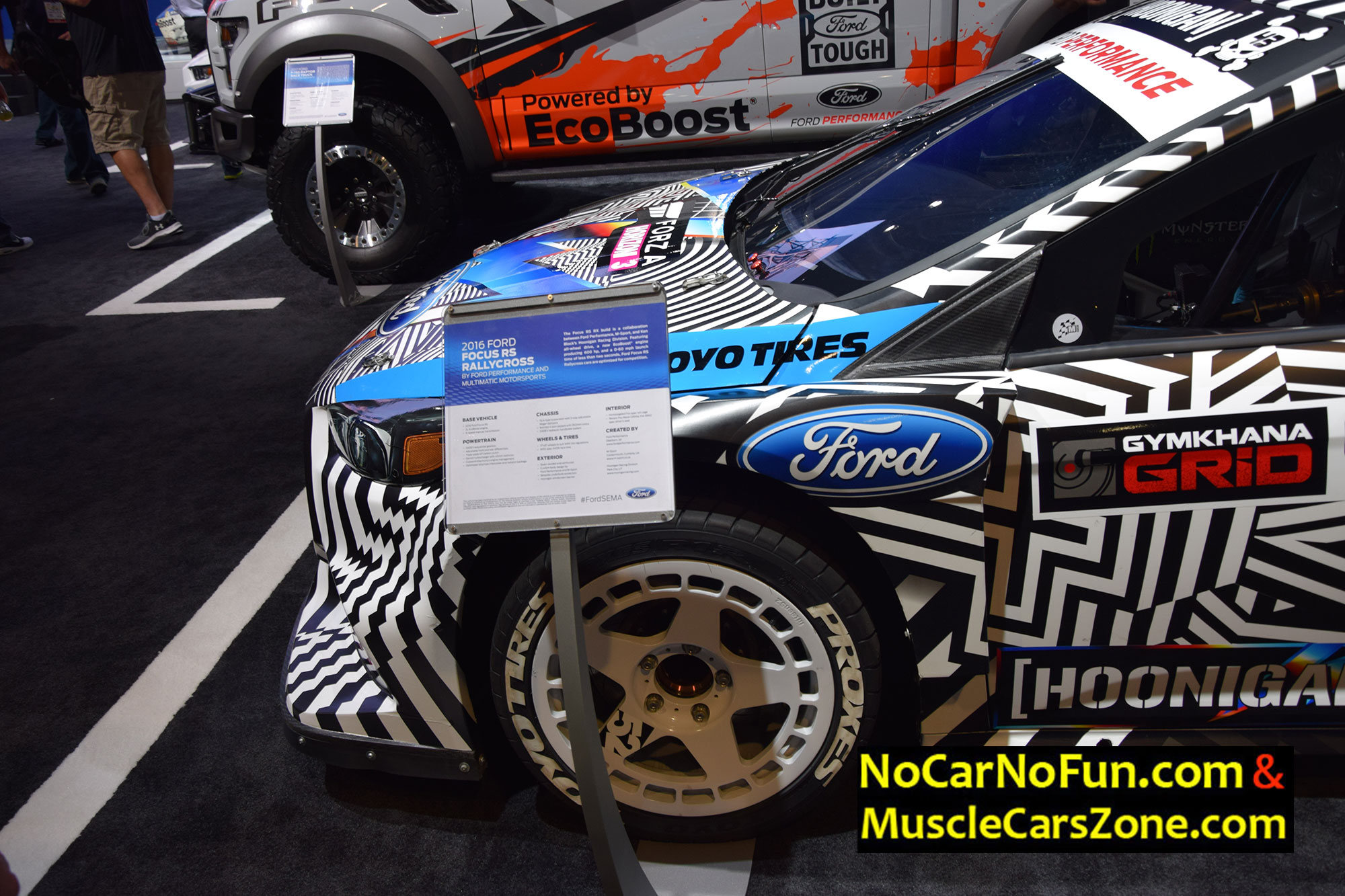 2016 Ford Focus RS RX Ken Block Hoonigan 3 - Sema Show 2016 Vegas