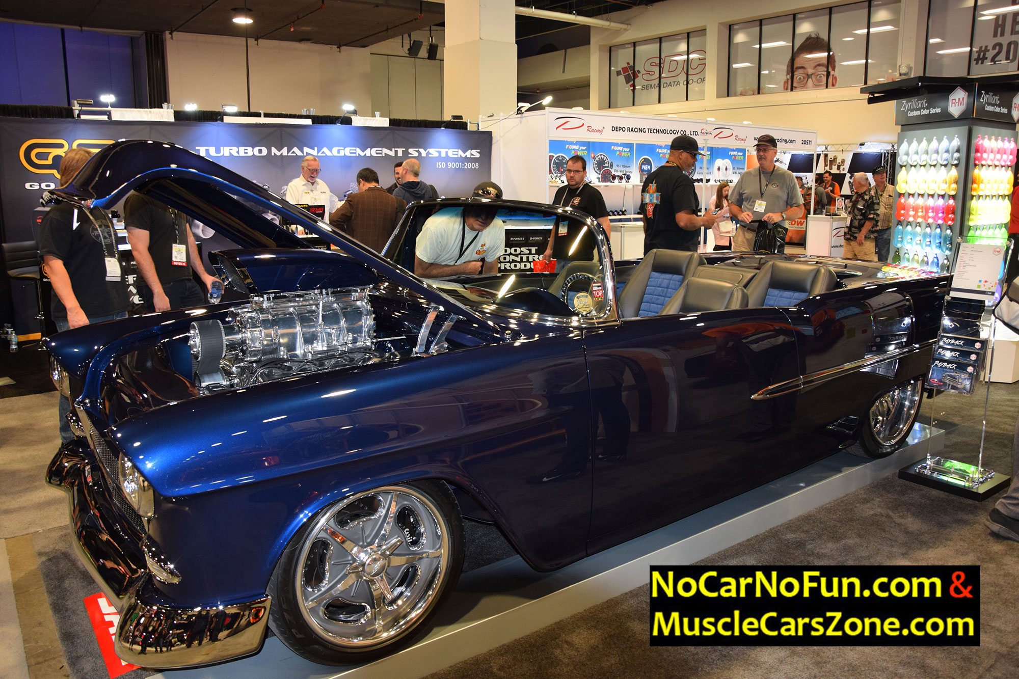 Chevy Bel Air Convertible 2 - Sema Show 2016 Vegas