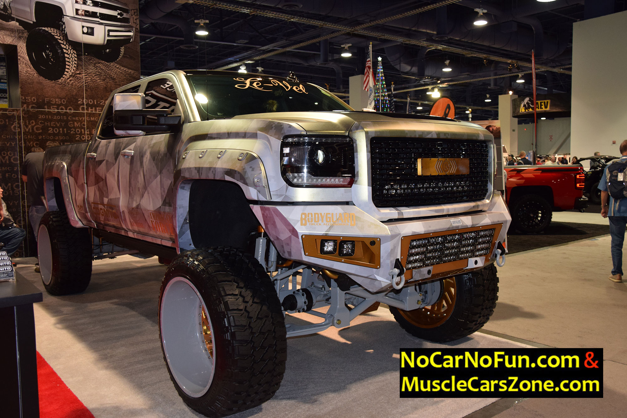 Cognito Motorsports GMC 2500 truck 1 - Sema Show 2016 Vegas