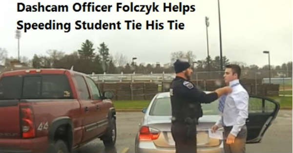 Awesome Police Officer Speeding Student How To Tie 7