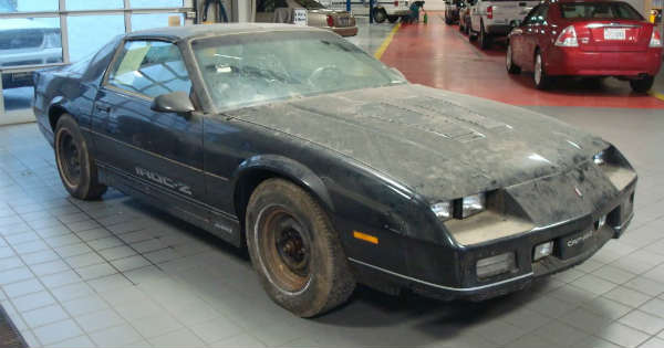 Image result for EPIC BARN FIND: BRAND NEW 1985 IROC Z28 Camaro With 4 MILES ONLY!