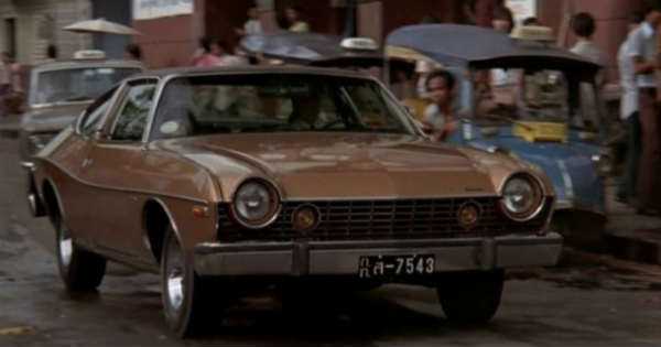 1974-AMC-Matador-Coupe ICONIC Bond Cars driven by Roger Moore