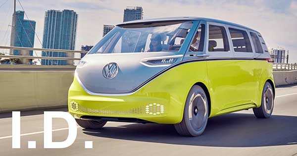 New 2018 Volkswagen Electric Campervan 2