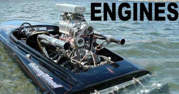 These Big Boat Engines Are Really Awesome Powerhouses! - Muscle Cars Zone!