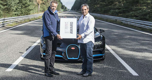 Bugatti Chiron Juan Pablo Montoya Set A WORLD RECORD 0-400-0 KMH 2