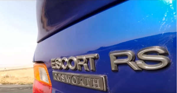 Ford Escort RS Cosworth At The Premiere of Wheeler Dealers on October 4th 2