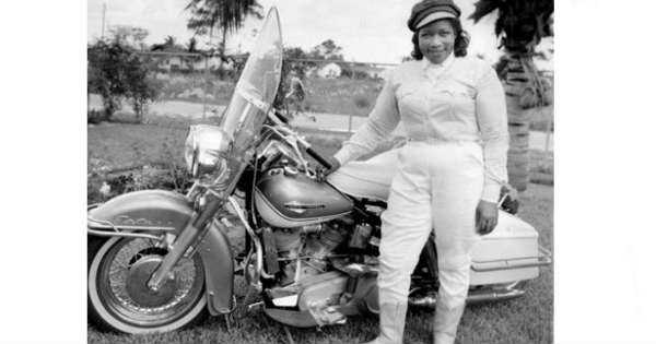 Bessie Stringfield Racing Legend Harley Davidson Bike 1930 1