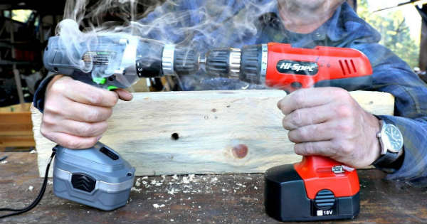 Two Cordless Drills on AMAZON Put To The Test 1