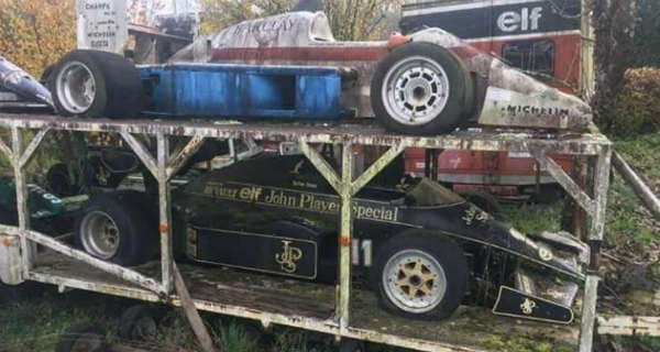 Amazing Abandoned F1 Cars Are Rusting Away 3
