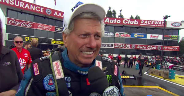 Extremely Emotional Moment For John Force His Daughter Won The First Top Fuel Title 2