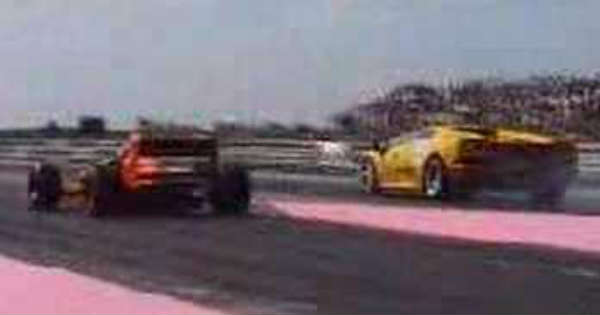 F3 Car vs Lamborghini 1
