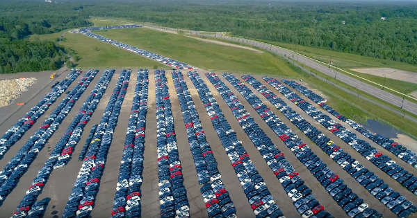 Volkswagen Graveyard From The Diesel Gate Emission Scandal in the US 1