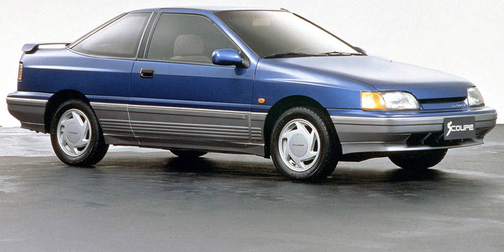 first hyundai s coupe 1989 Hyundai Coupe Evolution