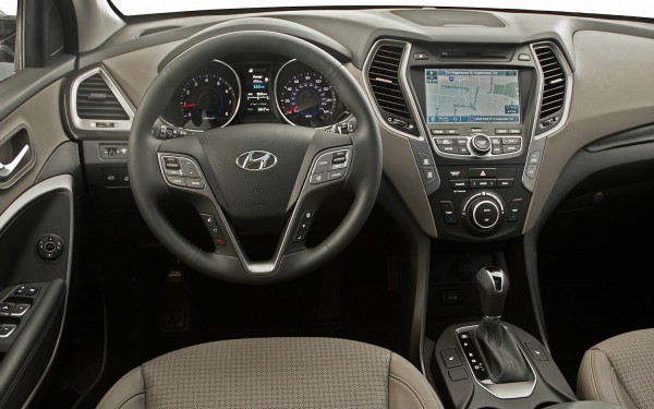 hyundai santa fe 2013 interior Portable Navigation Systems