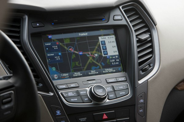 hyundai santa fe 2013 Portable Navigation Systems