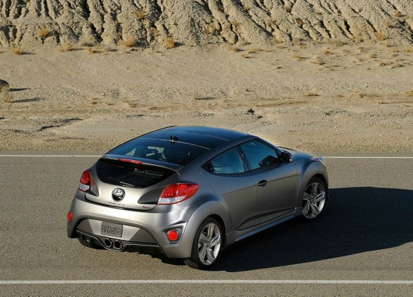 2013 Hyundai veloster turbo rear side