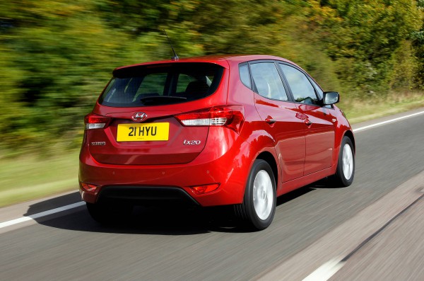 2013 hyundai ix20 rear