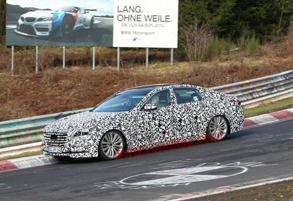 2014 hyundai genesis spy shots