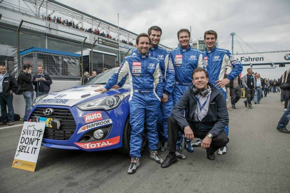 Hyundai Veloster Turbo at 24-hour race at nurburgring 5