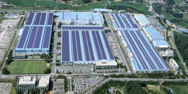 Photovoltaic power plant at Asan 2