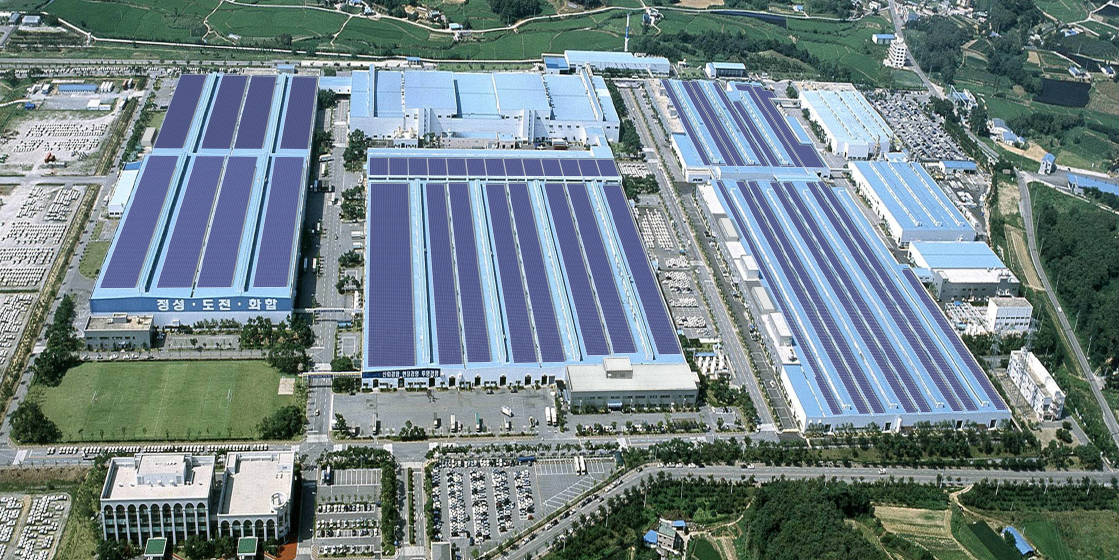 Photovoltaic power plant at Asan 2