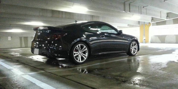 hyundai genesis coupe tuning rear f