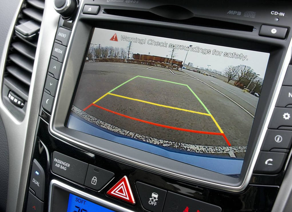 hyundai i30 3-door rear view camera