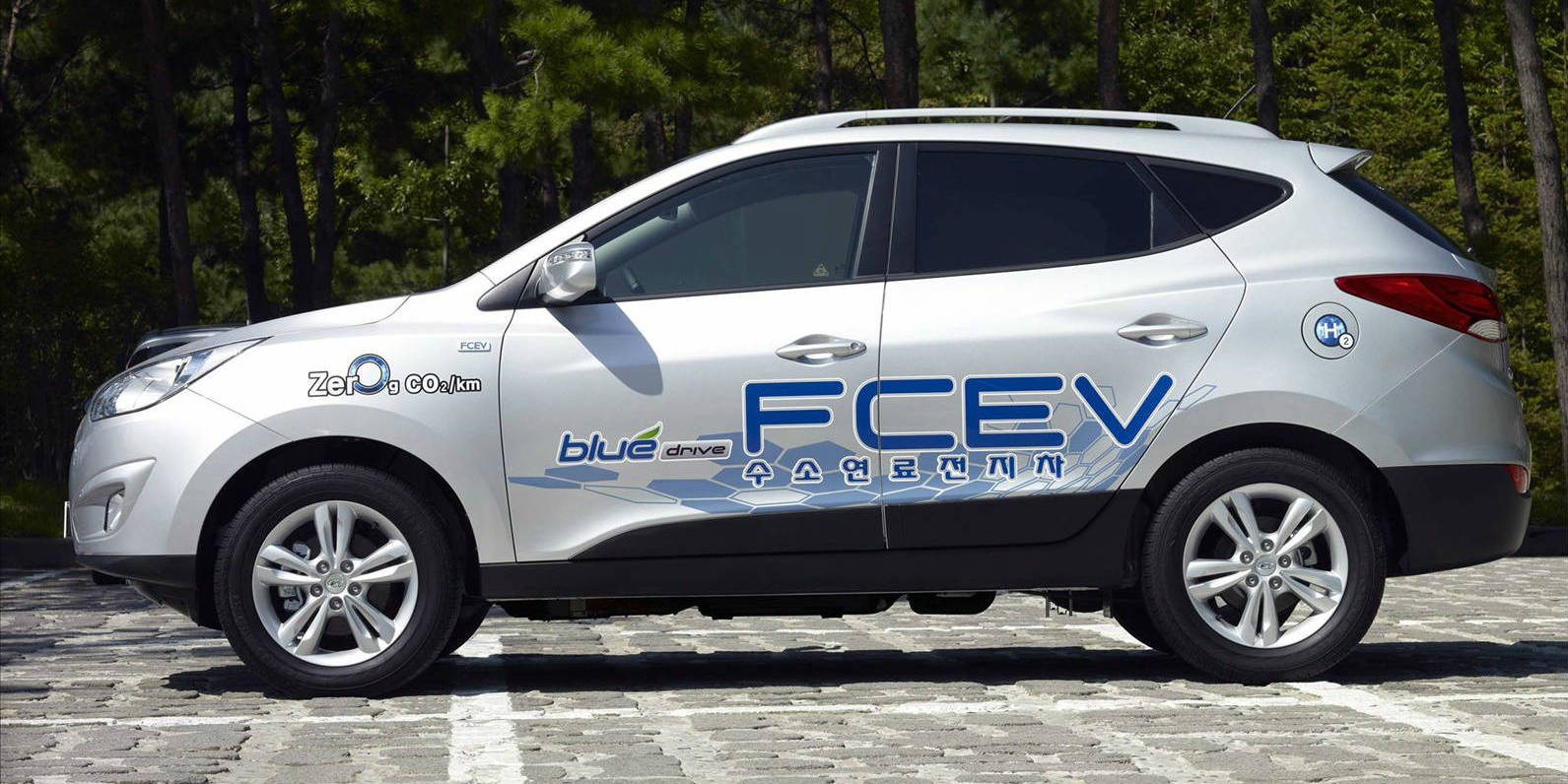 hyundai ix35 fuel cell in nature f