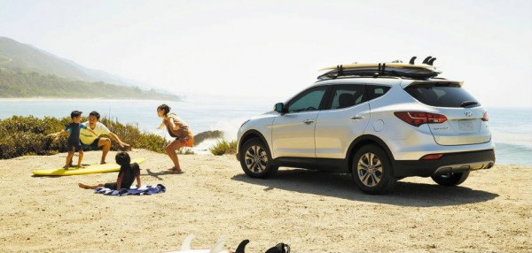 hyundai santa fe beach