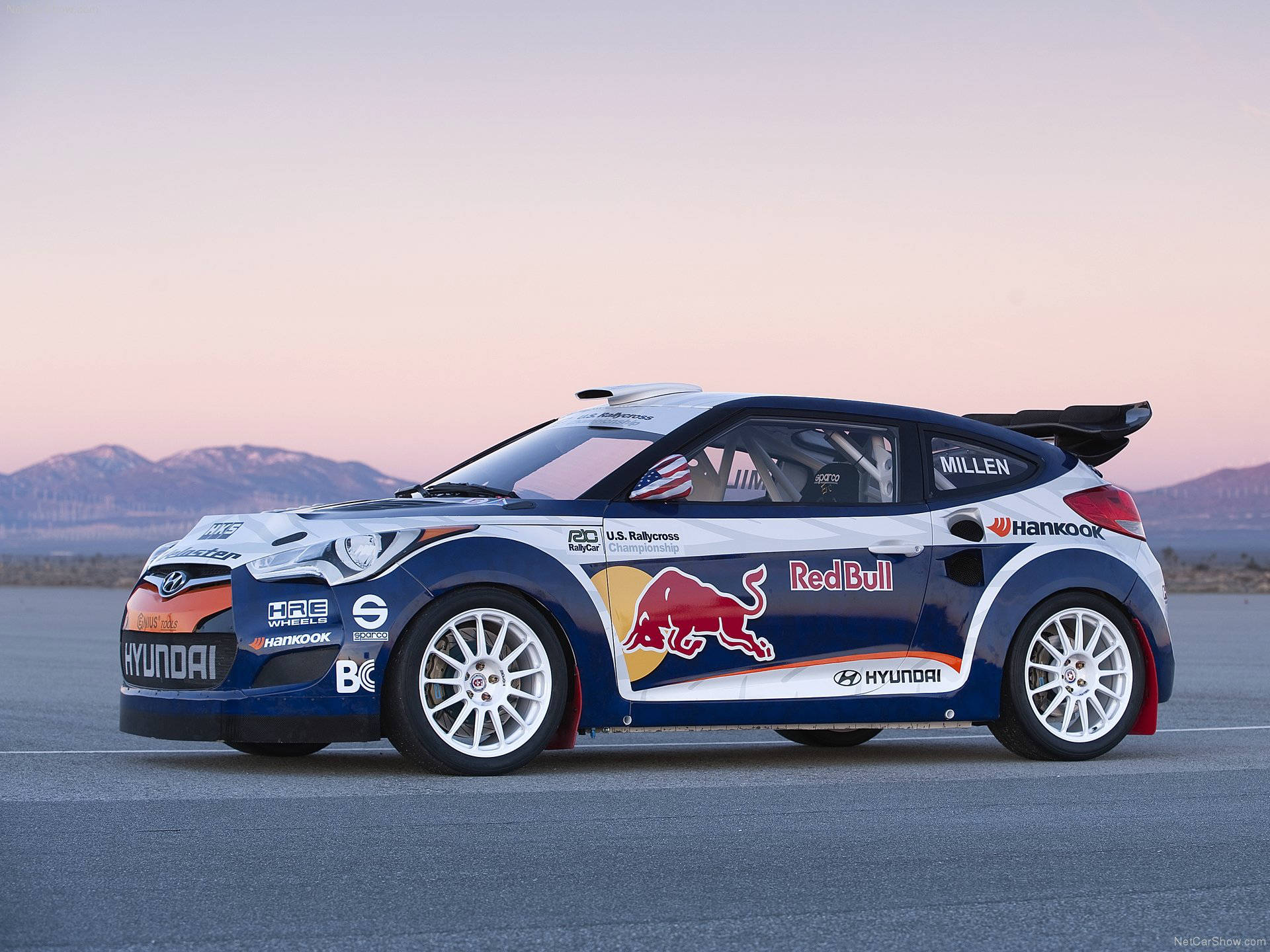 hyundai veloster rally car