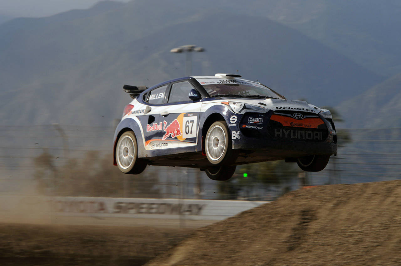 hyundai veloster rally car 1
