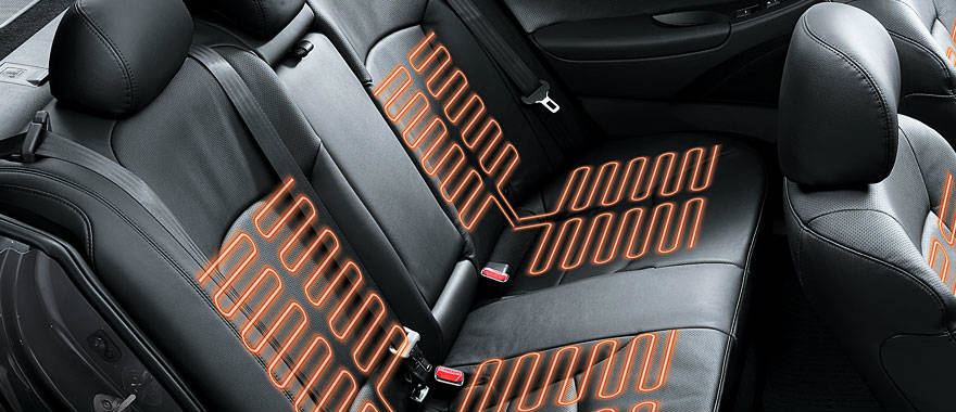 2014 hyundai sonata korean market rear seats