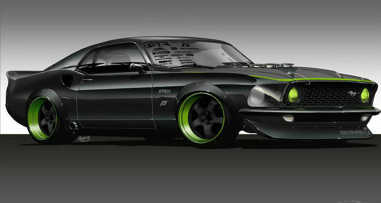1969 Mustang Shelby GT 500CS Customized by Retrobuilt! 