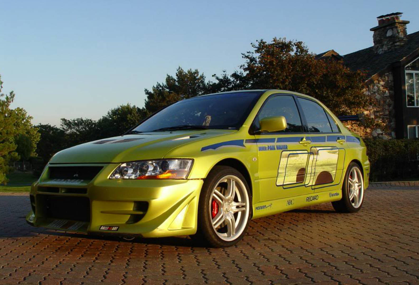 Mitsubishi Evo VII fast and furious 2