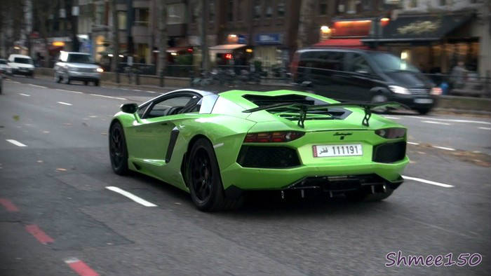 3 Custom Lamborghini Aventadors 2