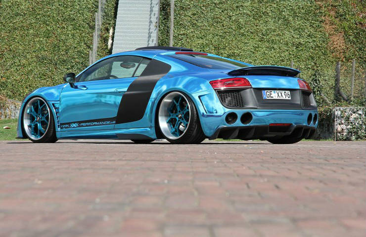 Audi R8 On Forgiato GTR Wheels 2