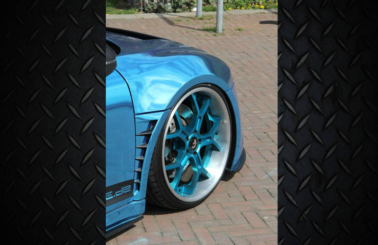 Audi R8 On Forgiato GTR Wheels 2
