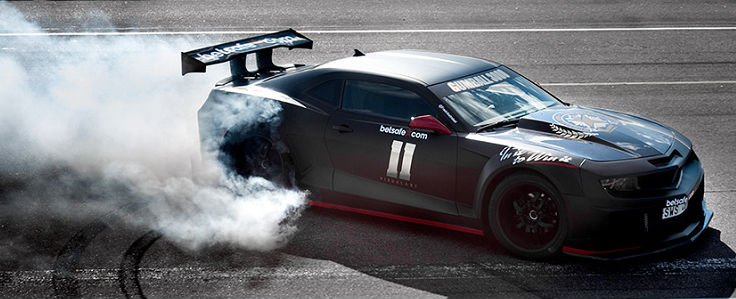 crazy camaro burnout