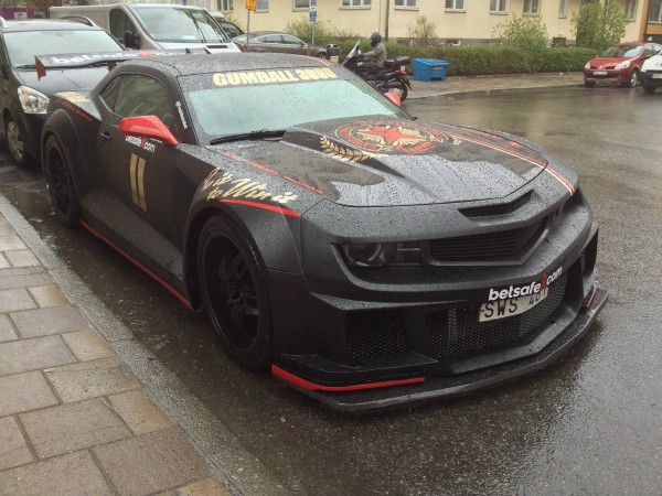 crazy camaro burnout