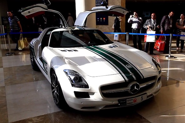 Supercars of the Dubai Police Department